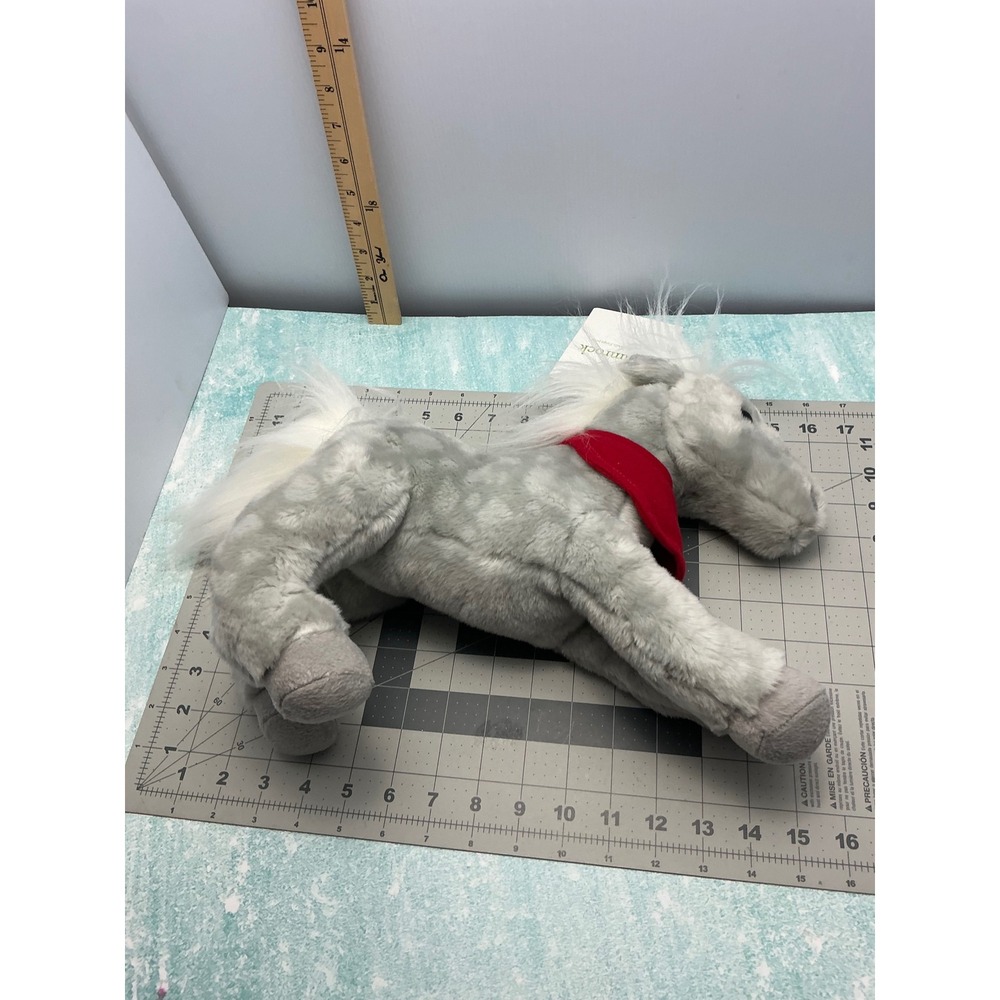 Wells Fargo Stuffed Animal Donkey Plush Toy Red Bandana New With Tags - Picture 4 of 8